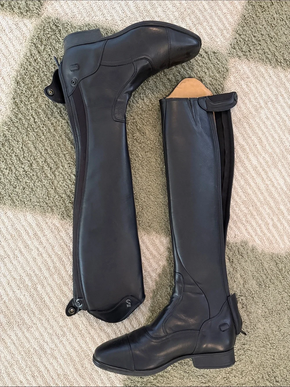 Medici II Dress Tall Boots — Black